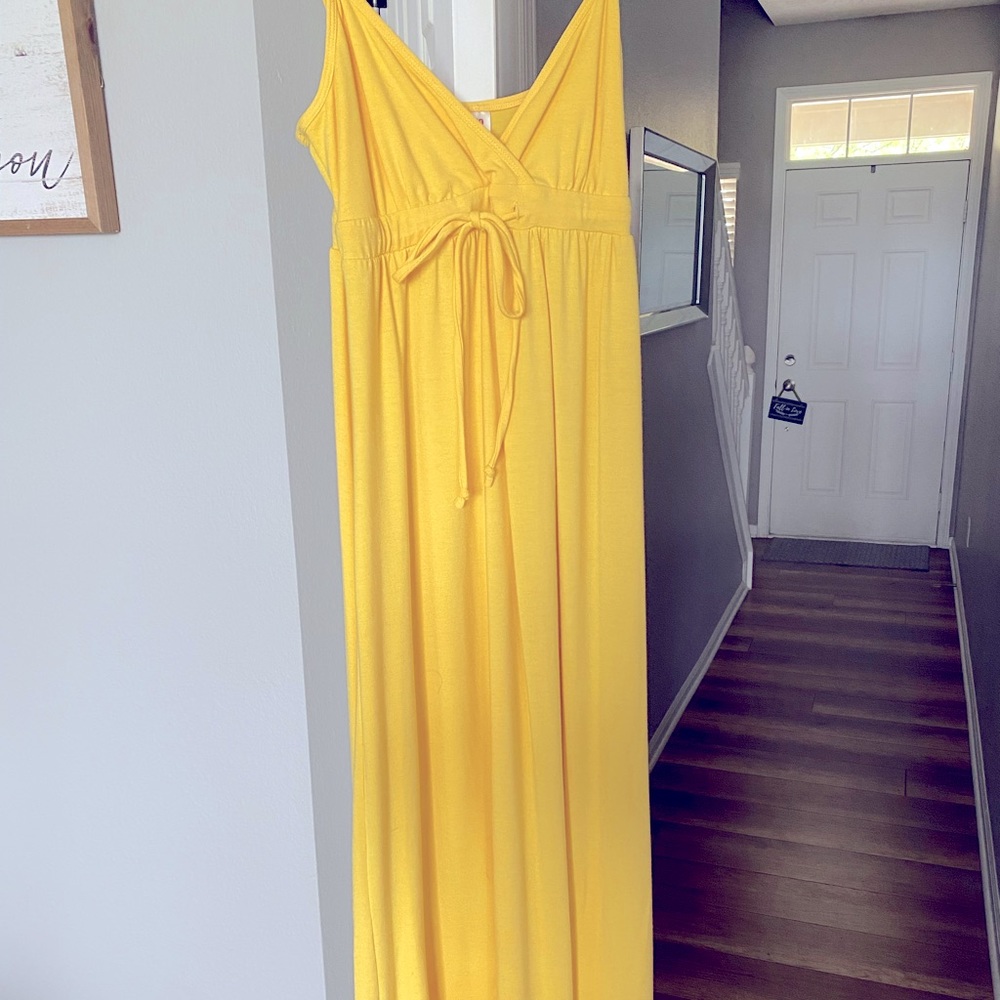 Yellow Maxi Dress